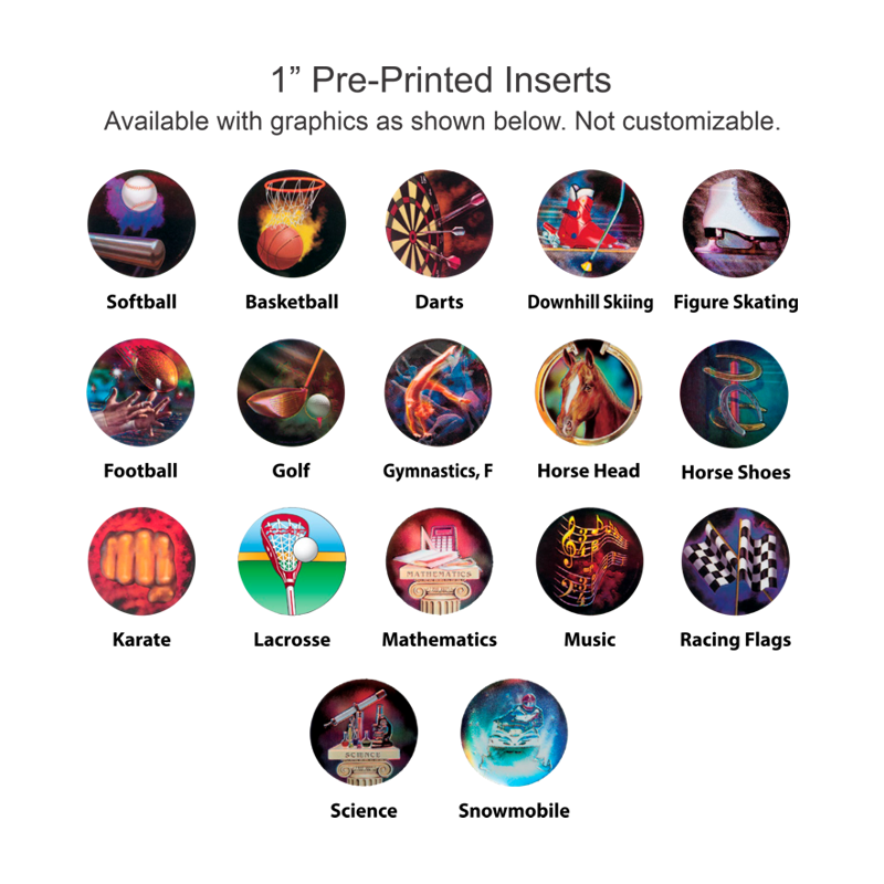 Filigree Custom Medals - Small