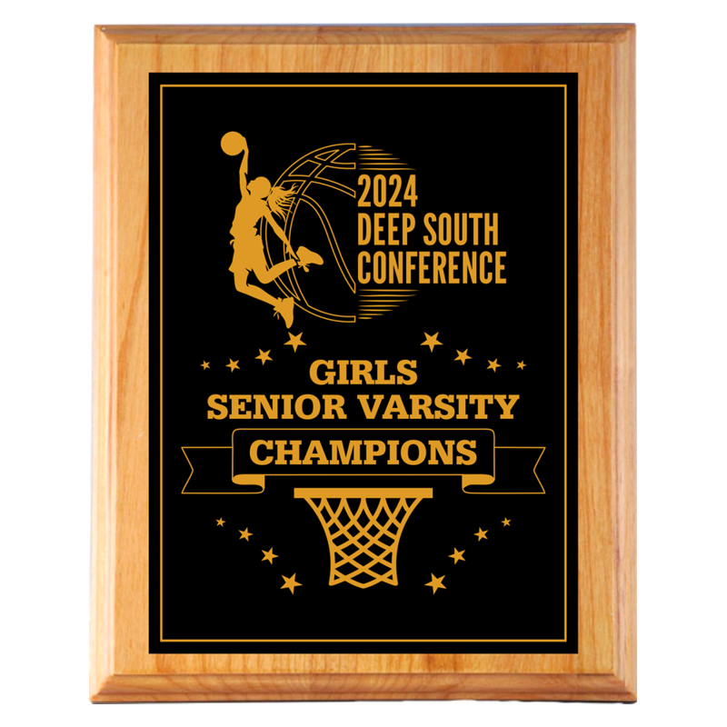 Traditional Bevel Alder Plaque