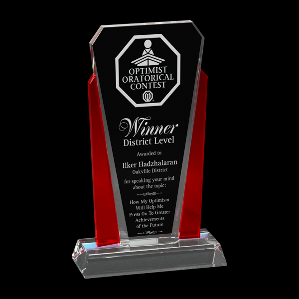 Colour Series - Apollo Crystal Award