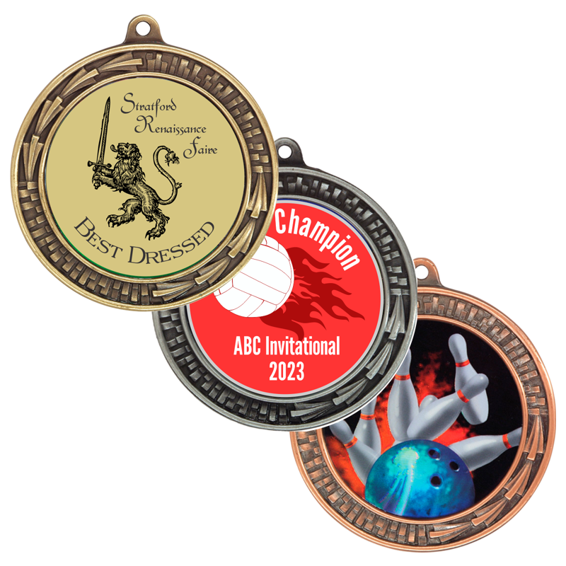 Filigree Custom Medals - Large