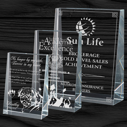 Wedge Series - Keystone Crystal Award