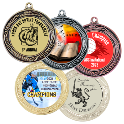 Laurel Custom Medals