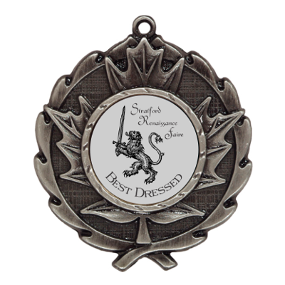 Maple Leaf Custom Medals