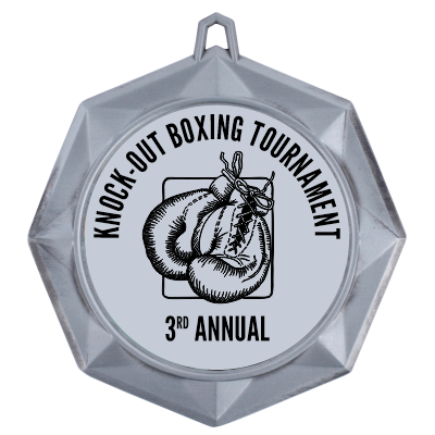 Octagon Custom Medals