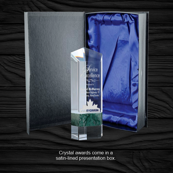 Green Marble Series - Palisade Crystal Award