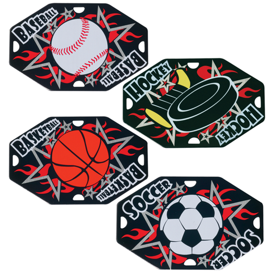 Aluminum Street Tags - Printed
