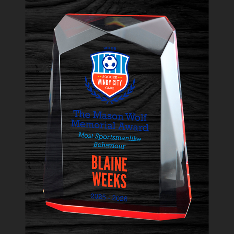 Radiant Series - Traverse Acrylic Award