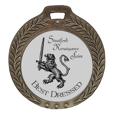 Wreath Custom Medals - Large