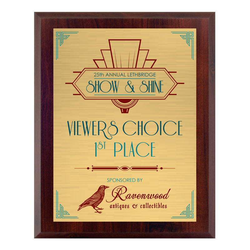 Cherrywood Laminate Plaque