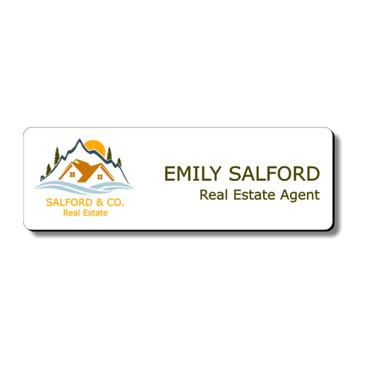 Name Badge - Standard Plastic - Printed