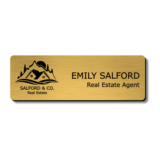 Name Badge - Standard Plastic - Lasered