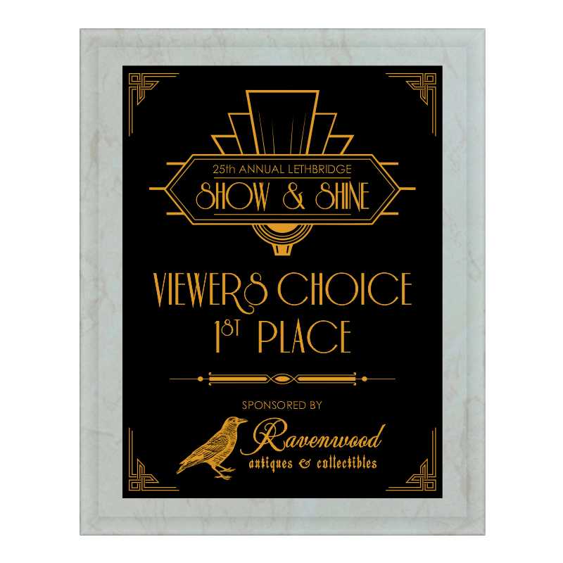 White Marble Laminate Plaque
