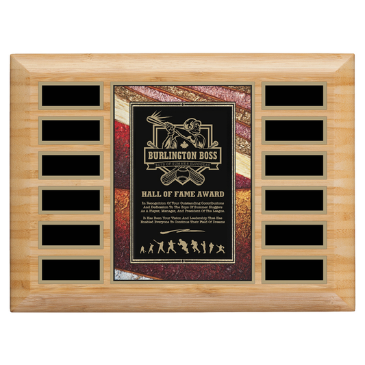 Bamboo Art Plaque - Annual