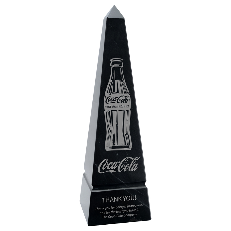Black Marble Obelisk Award