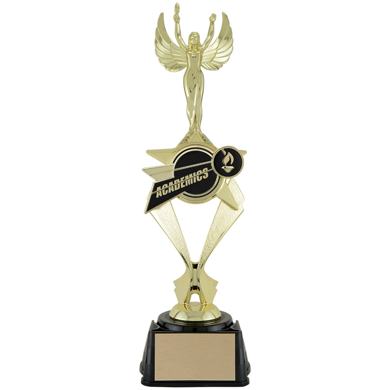 Bullseye Figure Trophy - Academic