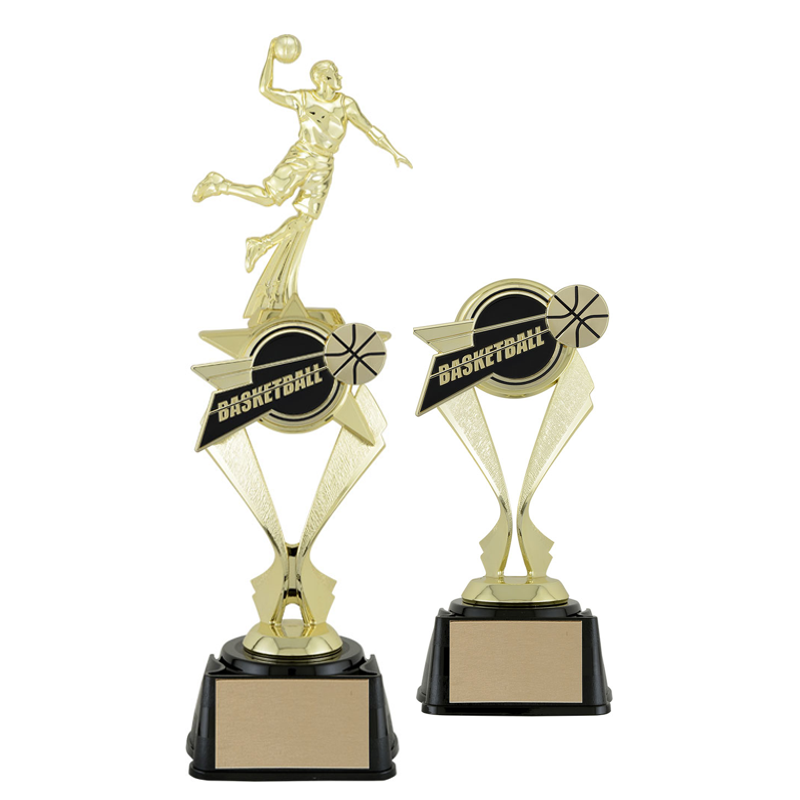 Bullseye Figure Trophy - Basketball