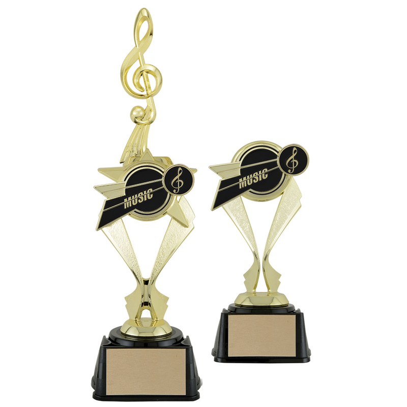 Bullseye Figure Trophy - Music