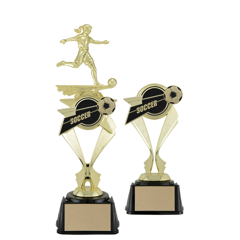 Bullseye Figure Trophy - Soccer