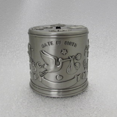 Stork & Bears Baby Money Bank