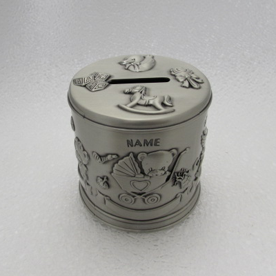 Stork & Bears Baby Money Bank