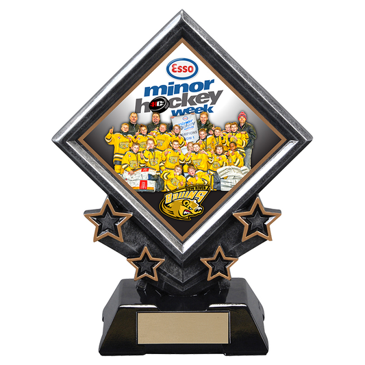 Diamond Star Holder Custom Resin Award
