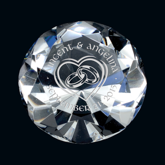 Diamond Crystal Paperweight