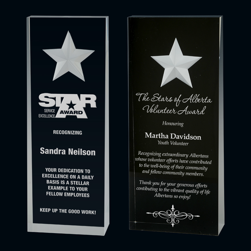 Black Series - Dorado Acrylic Award