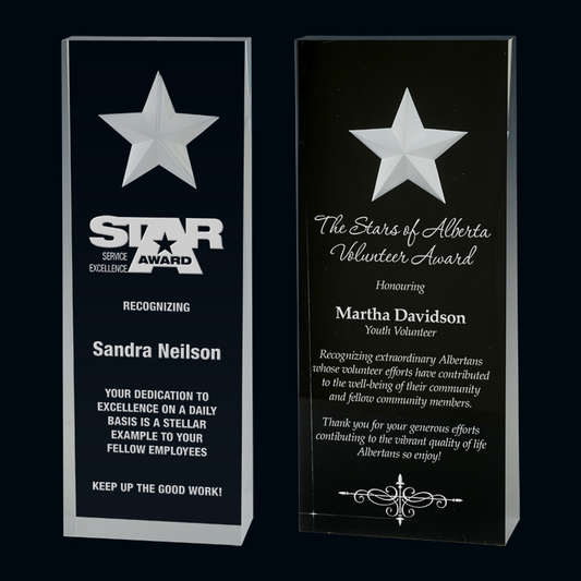 Black Series - Dorado Acrylic Award
