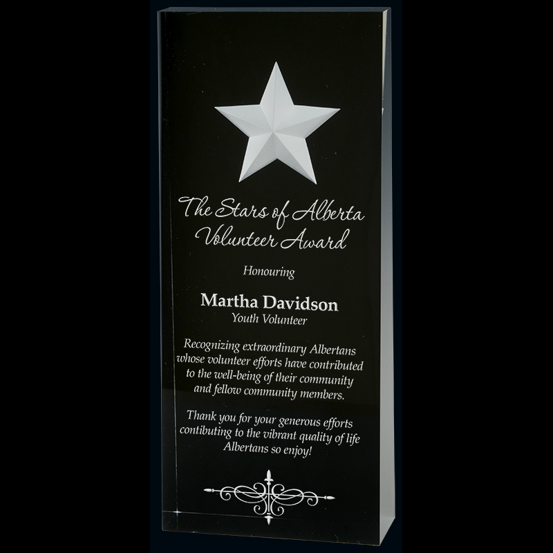 Black Series - Dorado Acrylic Award