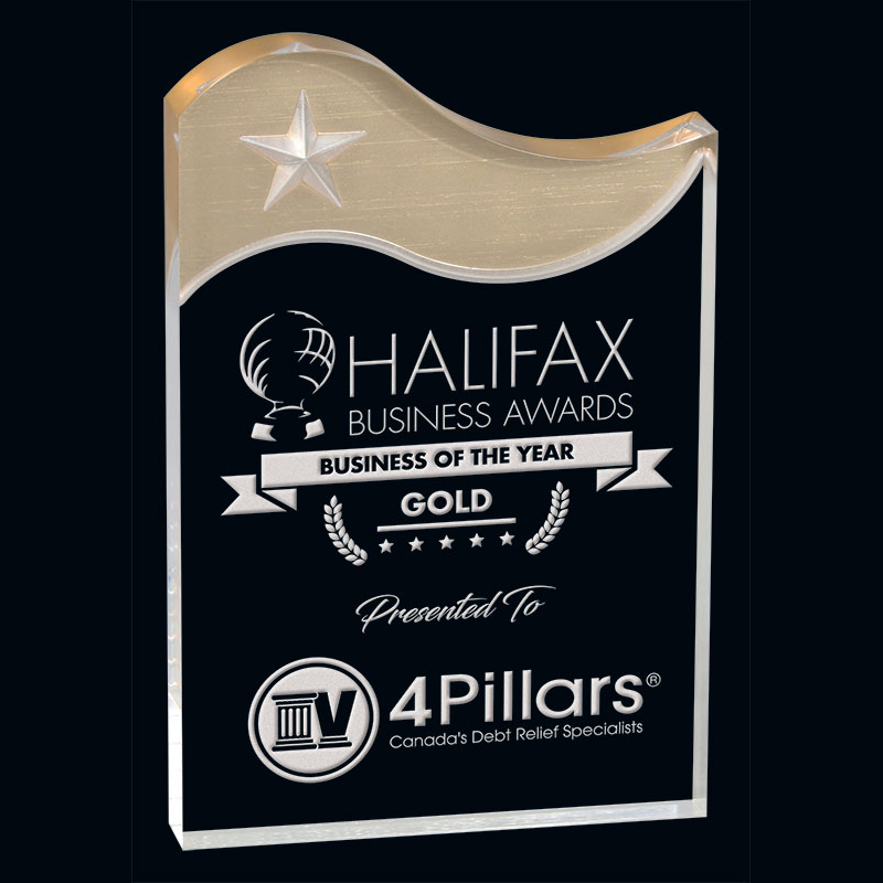 Mountaintop Series - Everest Acrylic Award