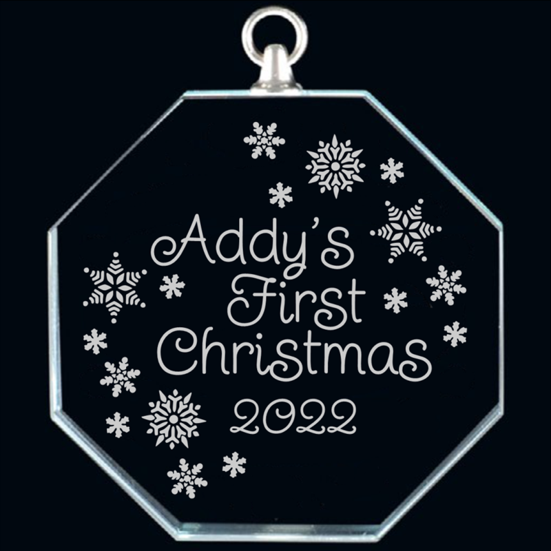 Glass Ornament - Blizzard