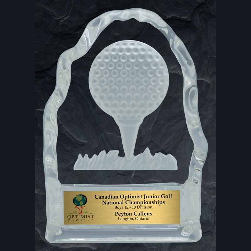 Iceberg Series - Golf Glass Award