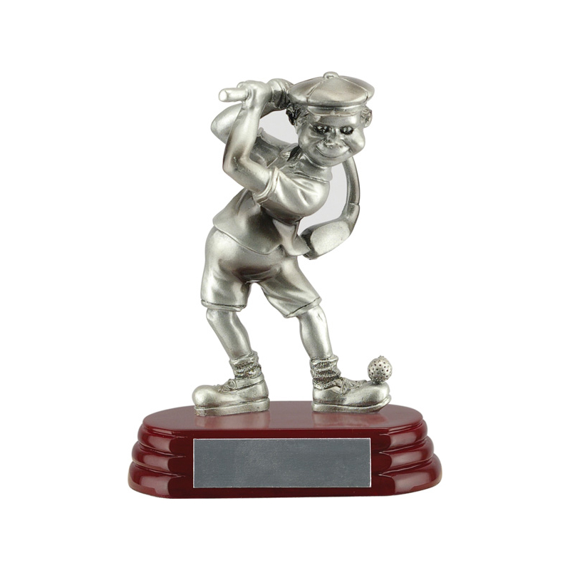 Goofy Golfer Comic Resin Award - Golf