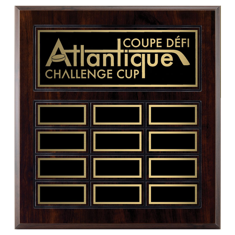 Grooved Annual Plaque