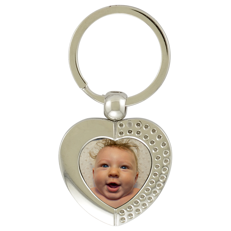 Zinc Keychain - Circle