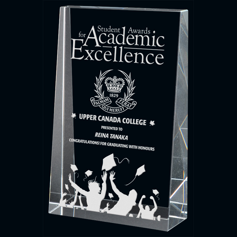 Wedge Series - Keystone Crystal Award