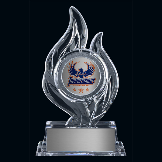 Krystal Series - Flame Clear Acrylic