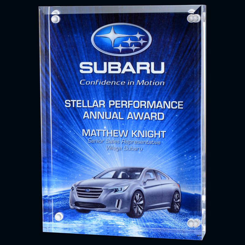 Clear Acrylic Magnetic Picture Frame