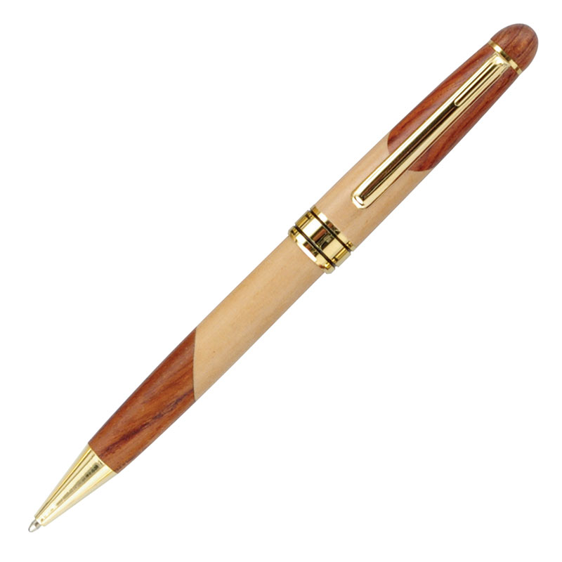 Rosewood Maple Pen Set - Double