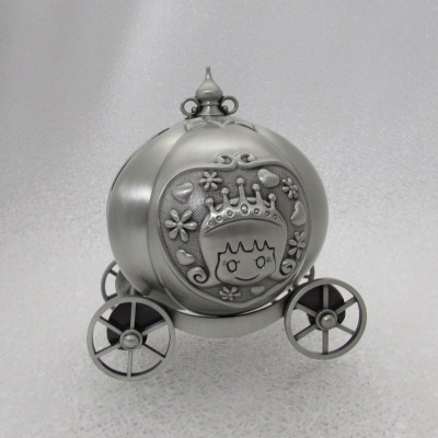 Pumpkin Carriage Baby Money Bank