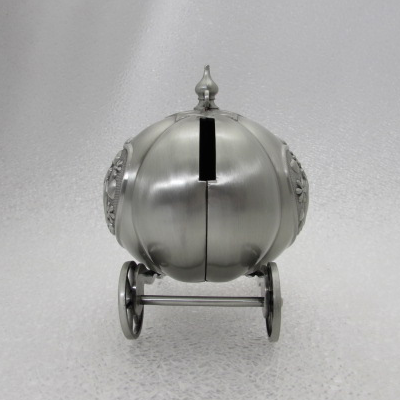 Pumpkin Carriage Baby Money Bank