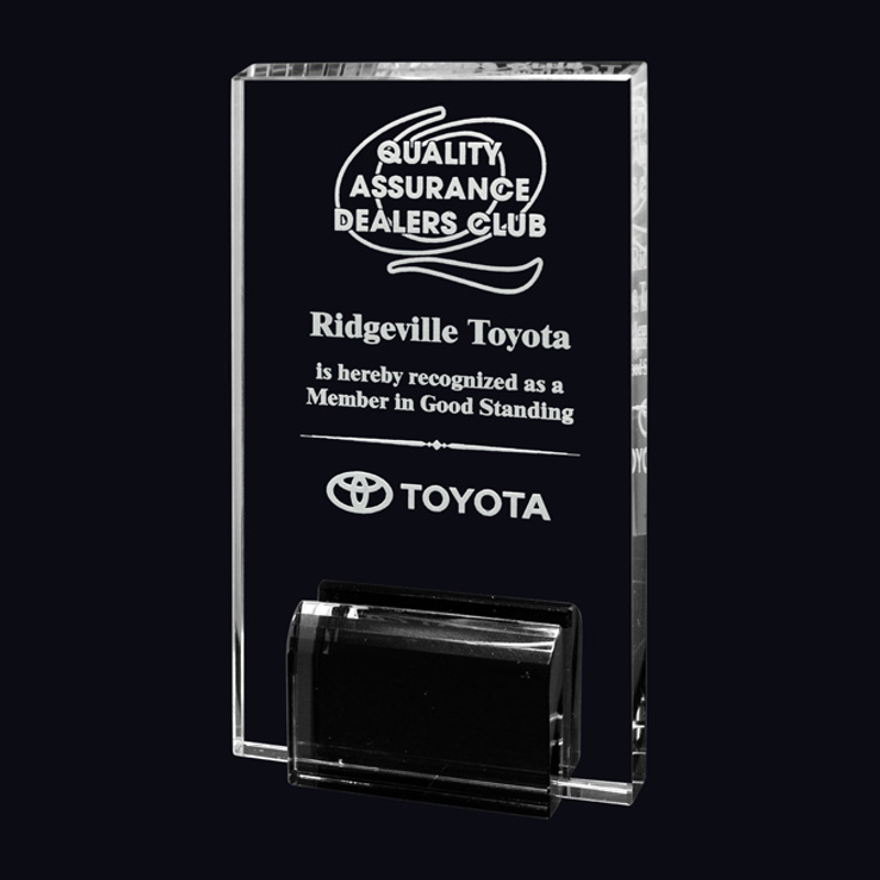 Marquis Series - Rectangle Crystal Award