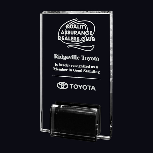 Marquis Series - Rectangle Crystal Award