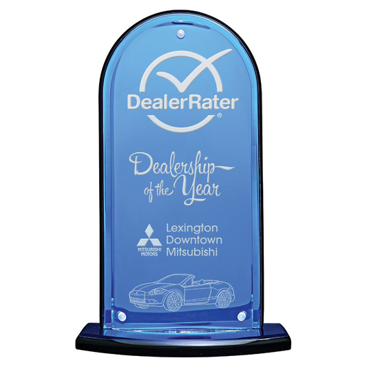 Royal Blue Series - Reflection Acrylic Award