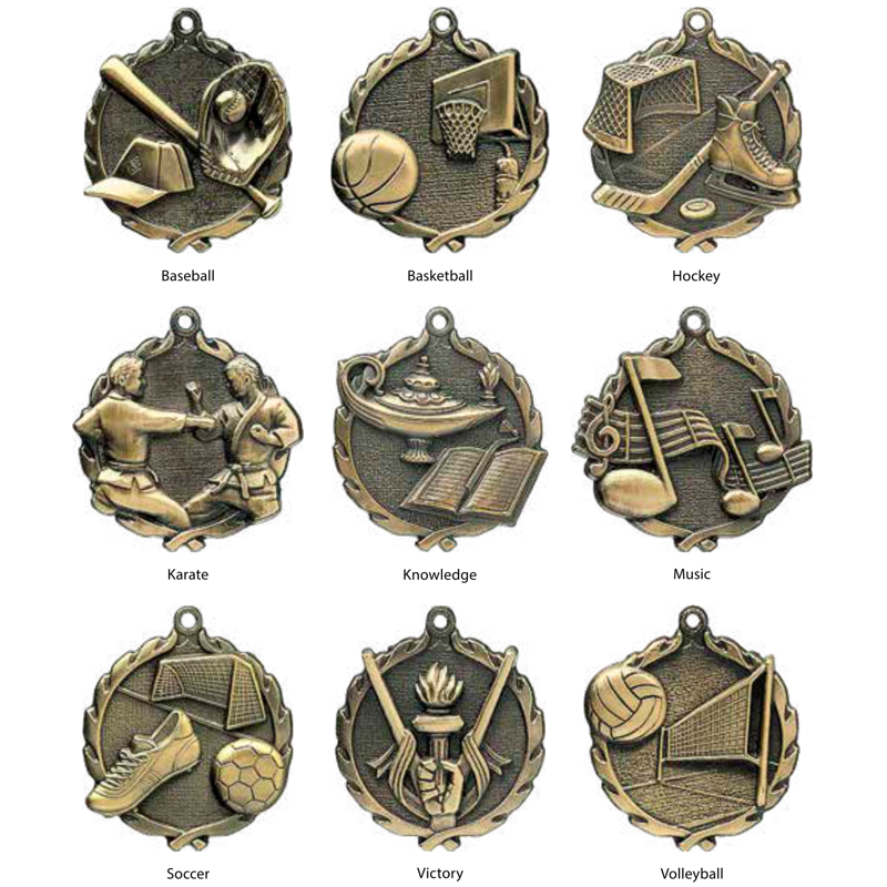 Sculptured Medals - Large