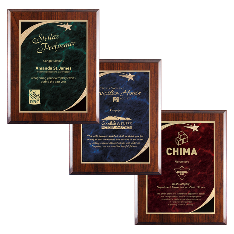 Shooting Star Art Plaque