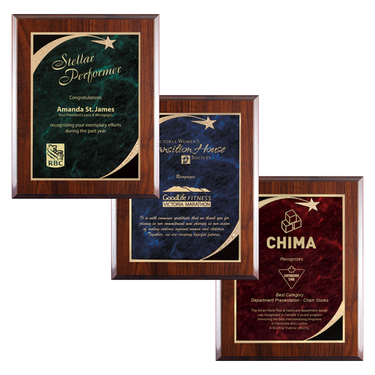 Shooting Star Art Plaque