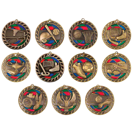 Stained Glass Medals