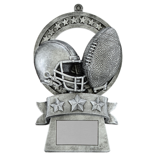 Star Medal Resin Award - Football