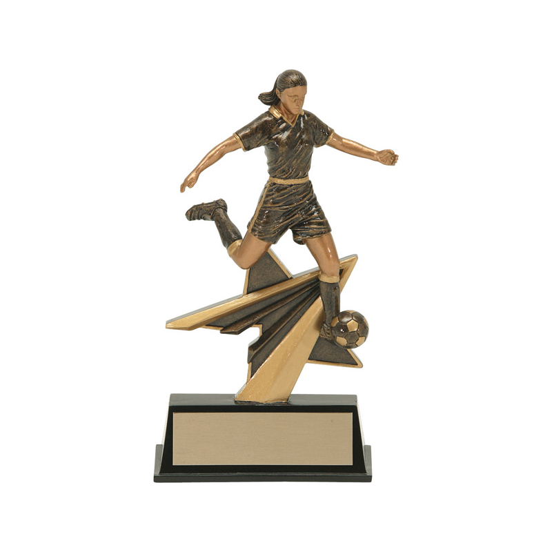 Star Power Resin Award - Soccer